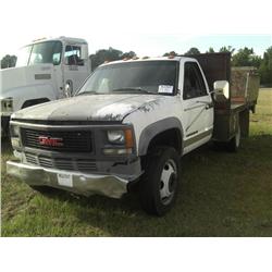 1995 GMC 3500 FLATBED,