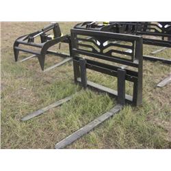 FORK ATTACHMENT FITS SKID STEER LOADER