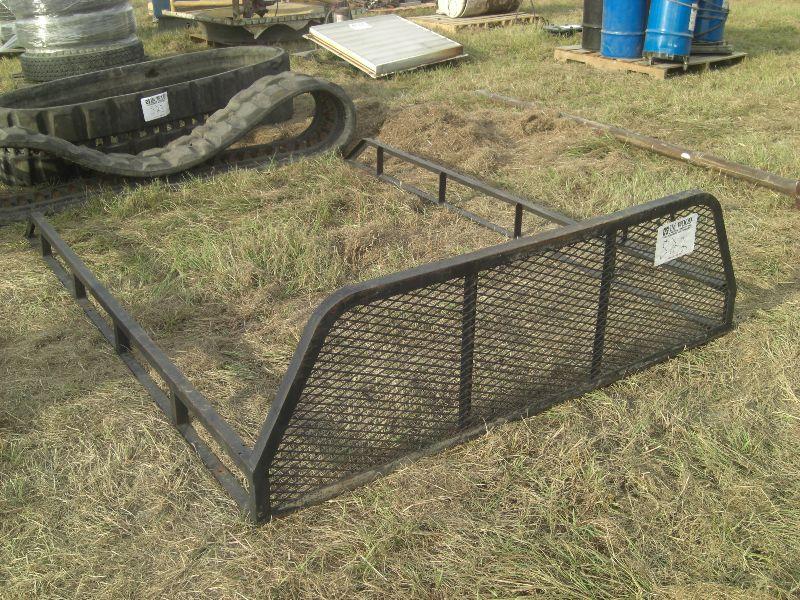 HEADACHE RACK W/BED RAILS FOR LONG BED TRUCK J.M. Wood Auction