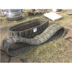 RUBBER TRACKS, FITS KOMATSU, BOBCAT & JOHN DEERE