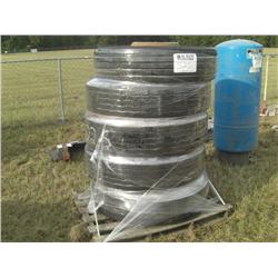 (1) LOT 5 24.5 & 225 TIRES ON BUDD WHEELS