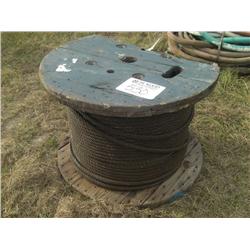 (1) SPOOL STEEL CABLE