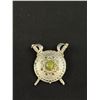 Image 2 : Very Nice Celtic Broach w/ Connemara Marble