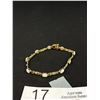 Image 4 : Very Pretty 10K Gold Bracelet w/ Stones Total Weight 5.85 gr