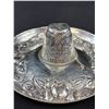 Image 4 : Vintage Sterling Silver Mexico Sombrero Hat Weighing 47 gr