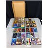 Image 1 : Box Full of Comic and Movie Trading Cards on Pages