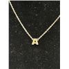 Image 3 : Sterling Silver Neckalce w/ "A" Pendant