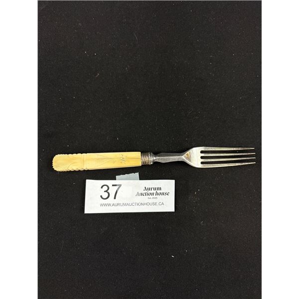 Ivory Handle 1850-60 Fork
