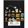 Image 1 : 19 Vintage Enamel + Other Pins