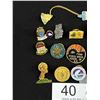 Image 2 : 19 Vintage Enamel + Other Pins