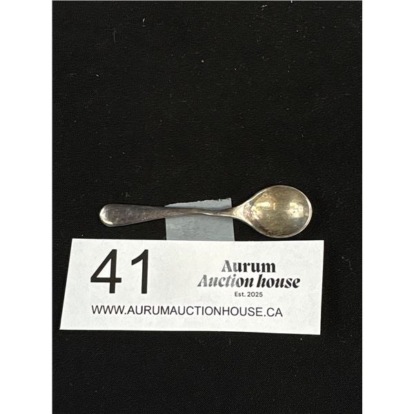 Sterling (English Hallmarks) Salt Spoon