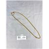 Image 3 : A Nice Extra Long (48") Gold Plated Necklace/Chain