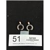 Image 1 : A Very Nice Pair of Heavy Quality "Fossil" Sterling Earrings