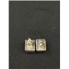 Image 4 : A Quality Pair of Sterling + Tigers Earrings