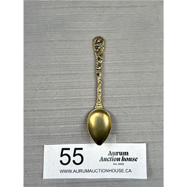 .830 Pierced Work Demitassel Spoon