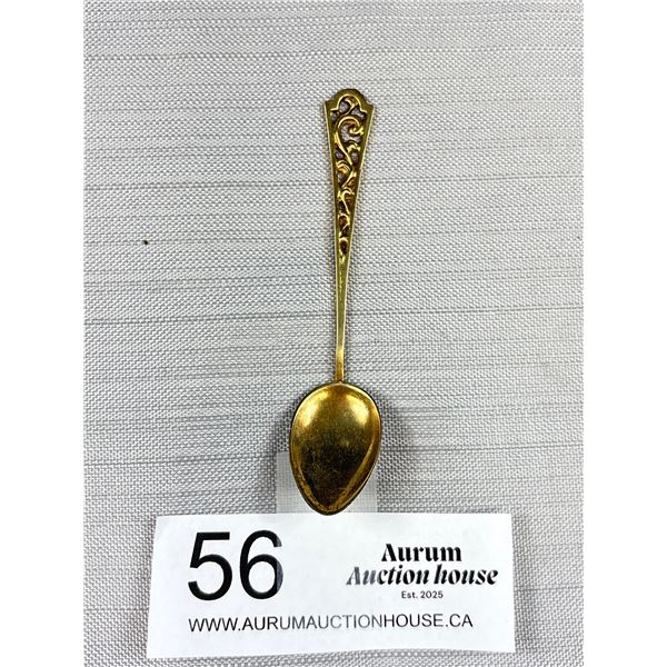 .830 Pierced Work Demitassel Spoon