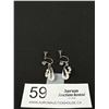 Image 1 : Very Pretty Sterling 1950s Earrings
