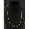 Image 2 : Nice 18" Sterling Box Link Necklace/Chain