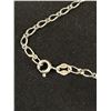 Image 2 : Sterling Ankle Bracelet w/ Heart Drop