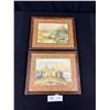 Image 1 : 1940s Scenery Pictures in Original Frames Each Approx 9" x 11"