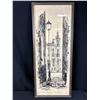 Image 2 : 1950s Madrid Spain Street Scenes, Signed "Fermini Santos" Each Approx 10" x 24"
