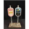 Image 2 : 4 Beer Tap Handles on Bases