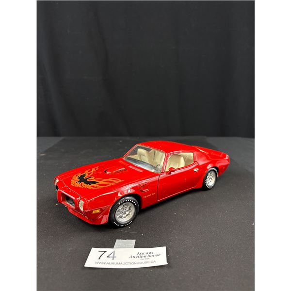 Ertl 1973 Pontiac Firebird Transam 50 455 1/18 Scale Diecast