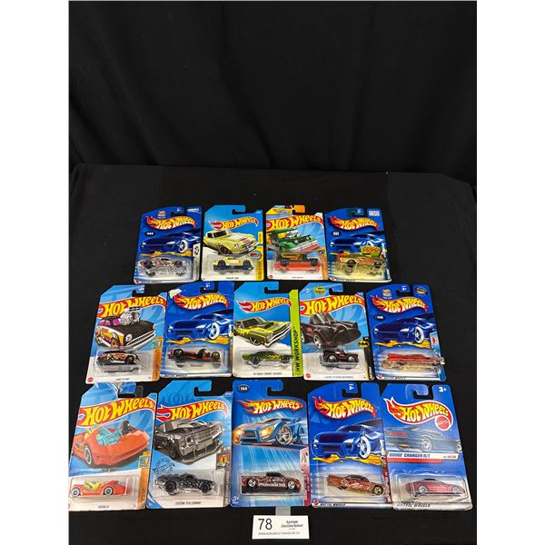 14 New Hotwheels Cars