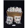 Image 1 : Approx 50 New "Annonymous" Adult Masks