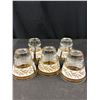 Image 5 : MCM Glass Barware - Low Ball Glasses and Decanter