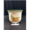 Image 1 : Antique Hunting Scene Planter Pot - Made in England
