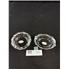 Image 2 : MCM Birks Bohemian Czech Ashtray Set - Original Stickers