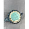 Image 3 : MCM McCoy Turqouise Brocade Lidded Sugar and Creamer Set