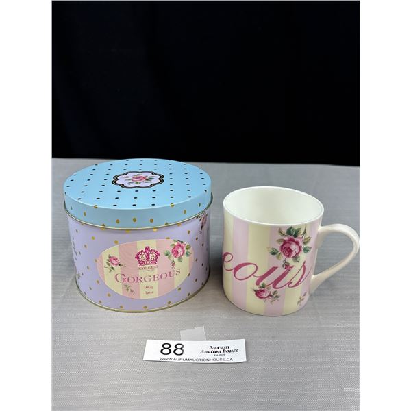 Royal Albert Mug in Collectible Tin