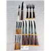 Image 1 : Mid Century Glo-Hill Cutlery - Includes Dinkee Knife Set