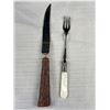Image 8 : Mid Century Glo-Hill Cutlery - Includes Dinkee Knife Set