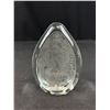 Image 4 : Gorgeous Cut Crystal Perfume Bottle, Waterford Ring Holder and Wedgwood Paperweight (Chip on Neck of