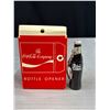 Image 7 : Vintage Coke Collectibles - Bottle Opener, Cards, Keychain and Stick on Bottle
