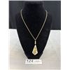 Image 1 : C.1910 Celluloid Marcasite Necklace Beauty! Antique