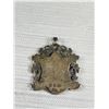 Image 2 : Antique Art Nouveau English Hallmarked Sterling + Gold Watch Fob Excellent!