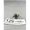 Image 1 : Exquisite Silver Saphhire Quartz Ring Stunning!
