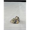 Image 2 : Exquisite Silver Saphhire Quartz Ring Stunning!