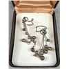 Image 1 : Very Unique! Vintage Sterling Silver Ear Cuffs Cool!