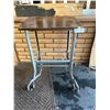 Image 2 : Vintage Very Sturdy Industrial Type Writer Stand 27" Tall NO SHIPPING