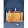 Image 1 : Antique Butter Working Table 16" x 27" x 12" Heavy NO SHIPPING