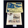 Image 1 : 1939 Fletchers Bacon Advertising Paper Placement of Vancouver Route of Royal Parde and Vintage Pacif