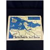 Image 2 : 1939 Fletchers Bacon Advertising Paper Placement of Vancouver Route of Royal Parde and Vintage Pacif
