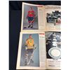 Image 3 : 4 1960s Sports Magazines and 4 1966/67 Vancouver Sun Weekend Magazine w/ Mint NHL Stars Photos
