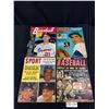 Image 5 : 4 1960s Sports Magazines and 4 1966/67 Vancouver Sun Weekend Magazine w/ Mint NHL Stars Photos