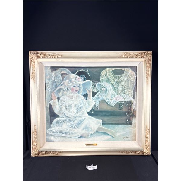 Heirloom Ltd. SOMEWHERE IN TIME By Corinne Layton w/ COA Print on Canvas 32" x 27.5"